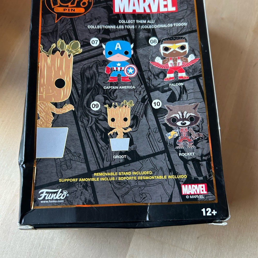 Marvel Groot Enamel Pin - Picture 3 of 4